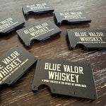 Load image into Gallery viewer, Blue Valor Whiskey RFID Card Wallet
